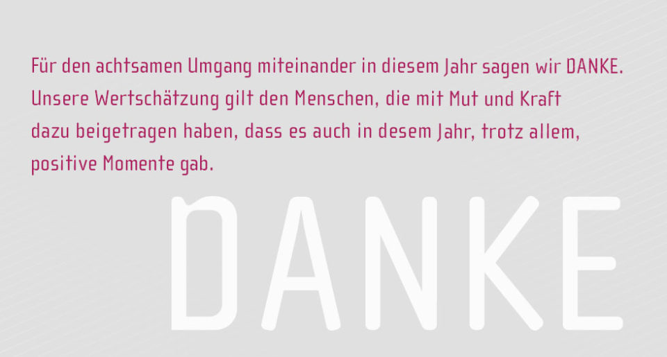 2020 – Danke